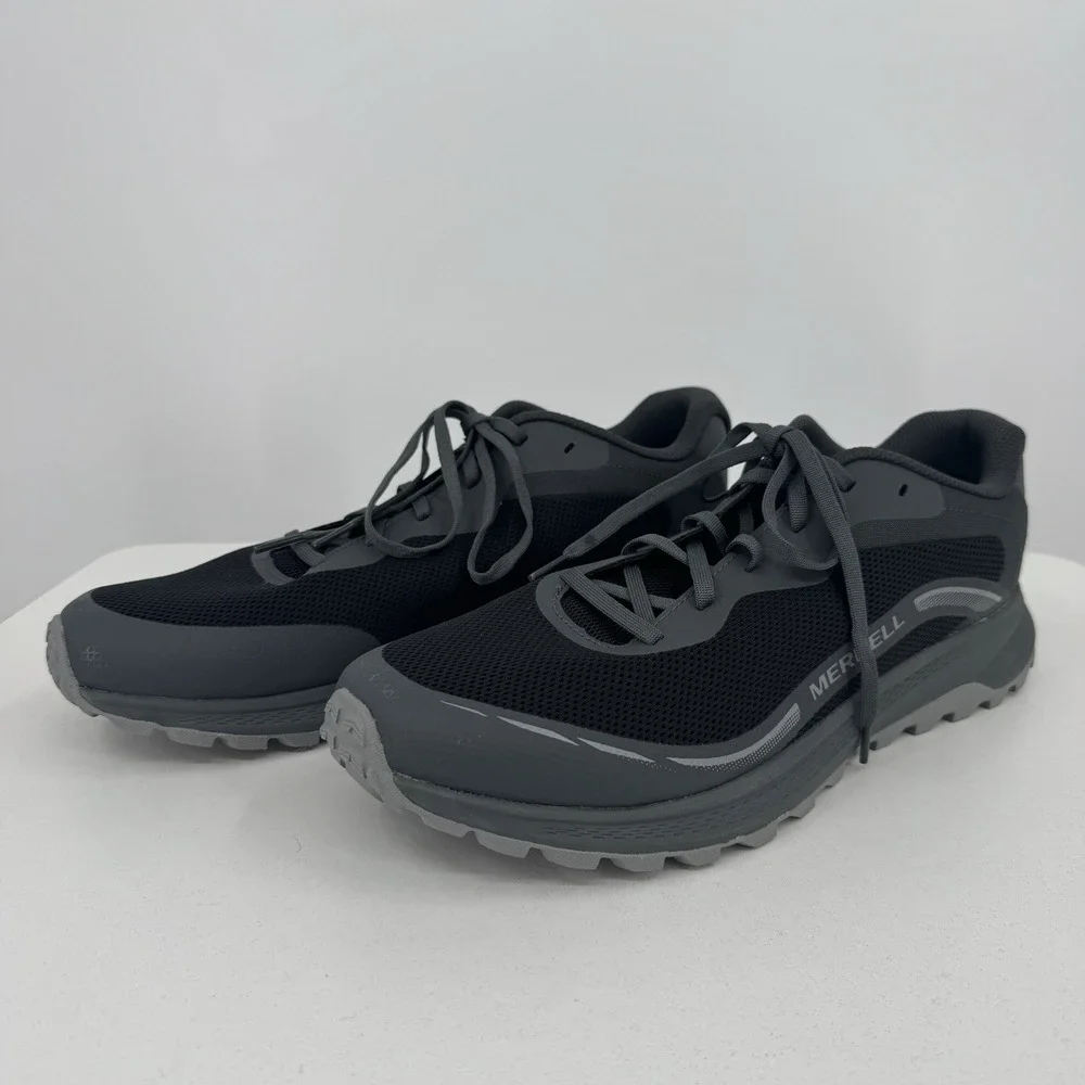 Merrell Men's Fly Strike 2 Low Trail Running Shoes Size 12 Gray/Black J068547